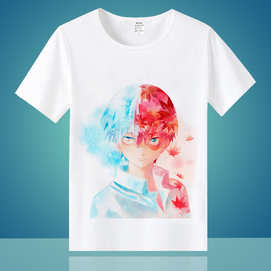 Zhedu My Hero Academia T-Shirt Cute Anime Boku No Hero - 8