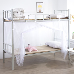 Super encrypted mosquito net, student dormitories, construction sites, dormitories, upper and lower bunks, 90 single beds suitable for single door hanging