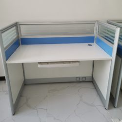 Beijing Office Desk and Chair Operator Deck Grids Room Intermediary Screen Staff Telemarket Small Card Single Work Station