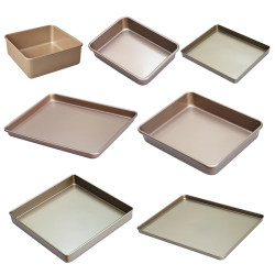 Rectangular Baking Pan for Homemade Traditional Cake Rolls, Non-Stick Oven Mold for Tiramisu, Snowflake Pastry, and Cookie Tools
