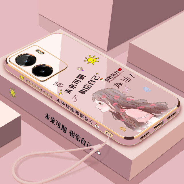 Applicable to realme neo7x mobile phone case realme Neo7x protective silicone case RMX5071 lens full cover anti-fall noe soft realme women oppo new creative cute anime 2D steel