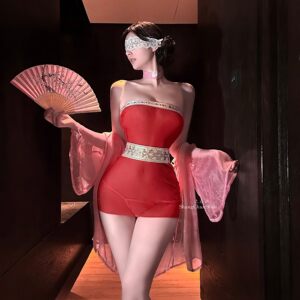 
Charming fox demon, sexy tube top, exotic ancient style bewitching fox spirit Daji Hanfu, waist tightening, pure lust newlywed underwear