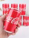 Japanese imported Coca -Cola mini version of Coca -aluminum bottle soda carbonated beverage 160ml*30 cans full box
