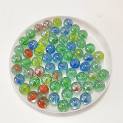 Glass Ball Game Machine, Marbles, Checkers, Glass Ball Accessories, Net Bag, Colorful Toys, Nostalgic Rolling Balls