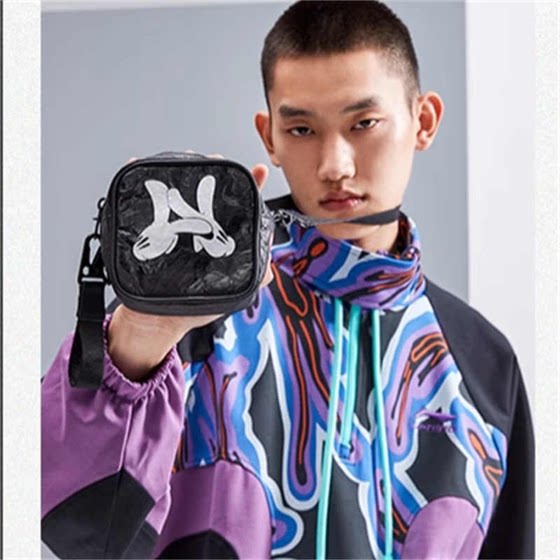 
Li Ning genuine X OG SLICK co-branded crossbody bag men's bag women's bag sports bag ABDQ462