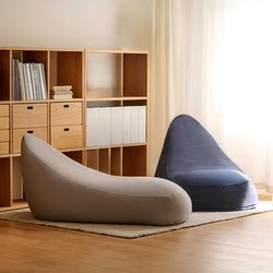 Lazytc Japanese-Style Reclining Particle Sofa, Comfortable, Removable and Washable, High-Back Leisure Lazy Sofa, Tatami Bean Bag