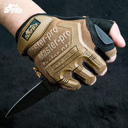 51783 Super Technician Tactical Gloves Half-Finger Men's Military Fans Summer Outdoor Cut-Resistant Mountaineering Special Forces Combat Gloves