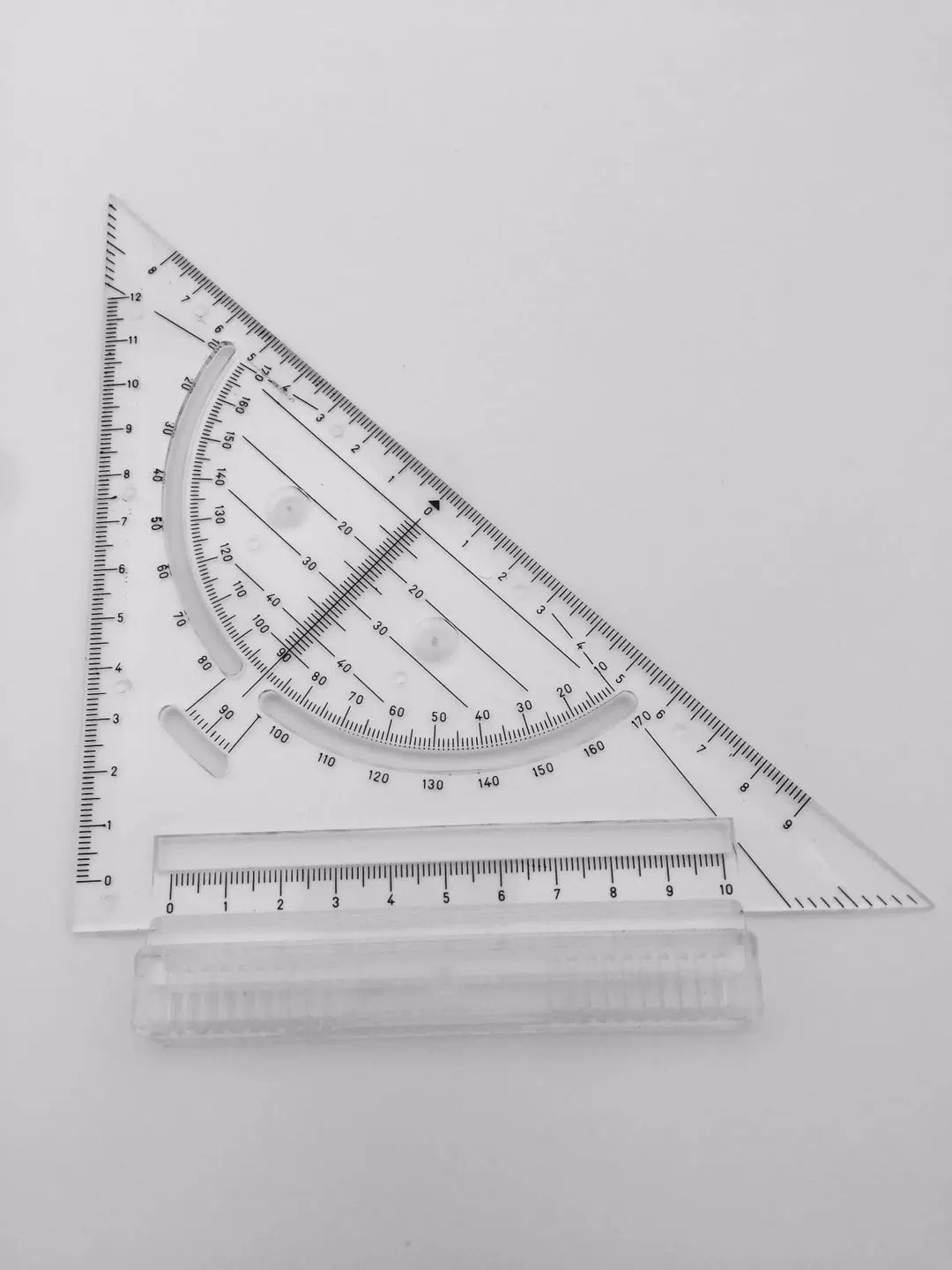 勾配定规30CM25cm坡度尺可调角度尺三角函数用尺建筑设计工程制图