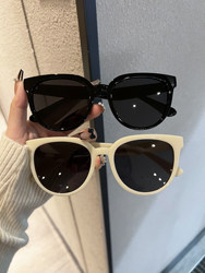 Liu Yifei's Same Style Sunglasses, Off-White Glasses for Women, High-End Korean Style Trendy Uv Protection Sunglasses, Xu Hongdou