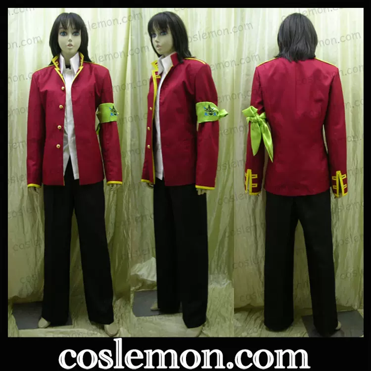 Coslemon东京鬼祓师鸦乃杜学园奇谭鹿岛御雾cos