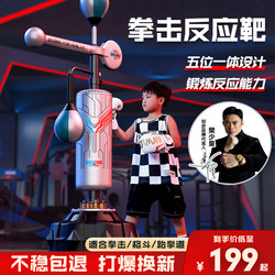 Sandbag Boxing Reaction Ball Target for Home Use, Freestanding Sandbag for Adults and Children, Taekwondo Training Equipment