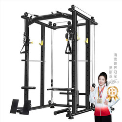 Professional Multifunctional Household Frame Squat Bench Press Rack Gantry Rack Fitness Barbell Rack Commercial Comprehensive Training Equipment