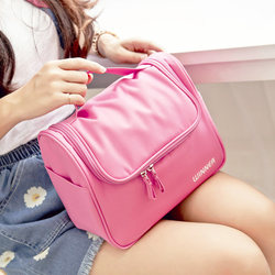Large Capacity Large Cosmetic Bag Internet Celebrity Portable Toiletry Bag Portable Travel Cosmetic Case Women's Cosmetics Storage Bag