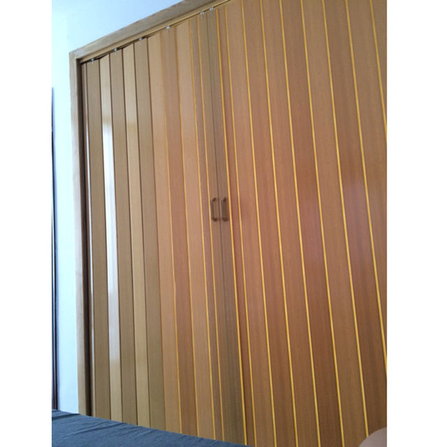 Customized pvc folding door partition kitchen door interior door sliding door bathroom door shop plastic folding door
