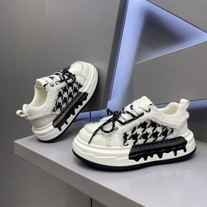 
Trendy brand men's shoes, niche design, student trend, fashionable, soft sole, lightweight, versatile, casual sports shoes