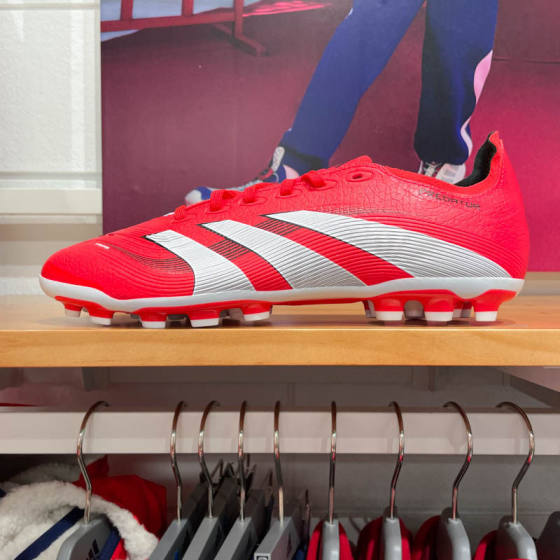 
Adidas men's and women's 2025 spring new Falcon mid-range AG short nail human grass competition training football shoes ID3837