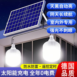 Solar Outdoor Lights 2025 New Model, One-To-Two, Super Bright, Waterproof, Indoor Garden Lights, Lighting, Rechargeable, Long Battery Life