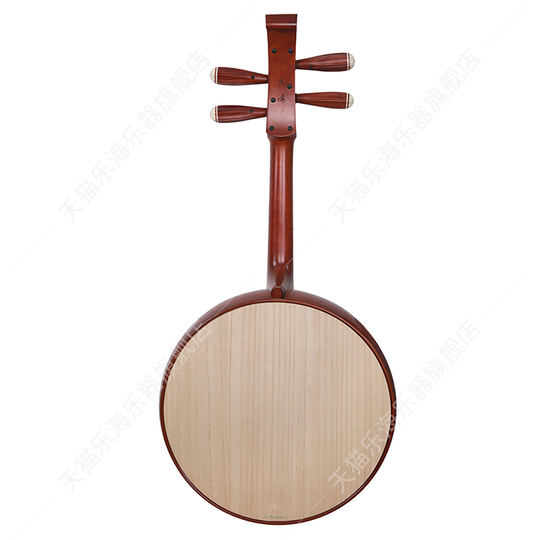 乐海演奏级中阮乐器奧氏黄檀材质汉代官帽头饰徐阳阮族中阮DWZ4