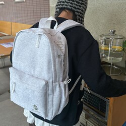 School Bag 2026 New Model for College Students, Junior High and High School Students, Simple and Versatile Large-Capacity Campus Backpack