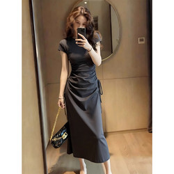 2026 Stunning Dress for Women, Unique and Beautiful Early Summer Bodycon Long Dress, French Style, Particularly Pretty, Waist-Cinching Mini Dress