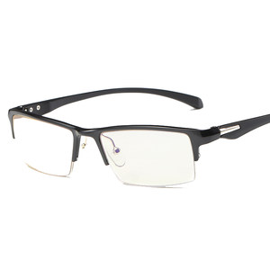Aviation aluminum magnesium glasses myopia half -frame glasses frame ultra -light glasses rack flat light men's TR90 radiation protection 268
