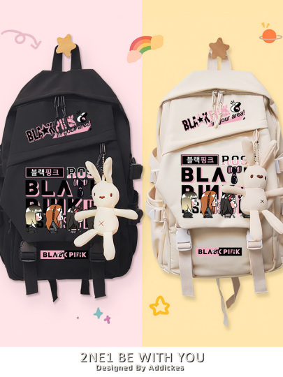 Blackpink Lisa Backpack - Student School Bag - Unisex