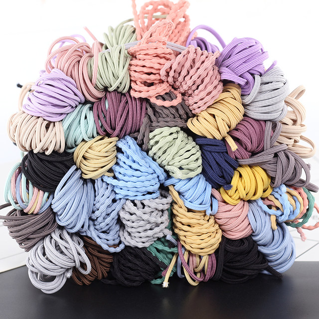 Korean high-elastic basic rubber band headband homemade hair band hair rope diy handmade material 5 meters price night market stall