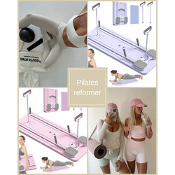 [Hp Home] Comes with a Practice Video, Home Pilates Fitness Board, Portable, Foldable, Lightweight, Does Not Take up Space
