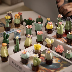 Jingdezhen Artificial Green Plant Ornaments, Creative Pastoral Decorations, Indoor Desktop Home Coffee Table Plants, Potted Plants, Bonsai