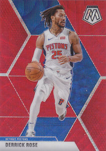 
NBA Star Card 1920 Mosaic Puka Mosaic Red Ripple Refraction Set #67 Derek Ross