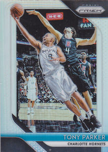 
NBA star card panini1819Prizm silver fold #10 Parker