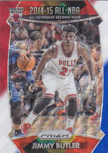 
NBA star card panini1516Prizm All-star special card three colors #396 Jimmy Butler