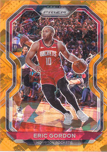 
NBA star Cappanini 2021 Prizm Orange Broken Ice Package #51 Eric Gordon