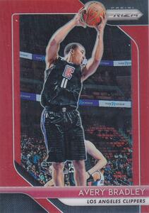 
NBA star card panini1819Prizm Puka red refraction 299 series #234 Avery Bradley