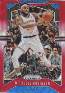 
NBA star card panini1920Prizm Puka red ripple refraction set #178 Mitchell Robinson