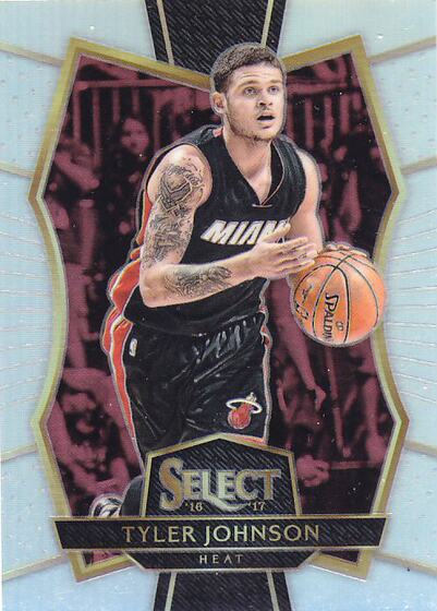 NBA Star Card 1617 Select Puca Secondary Silver Refraction Set # 159 Taylor Johnson