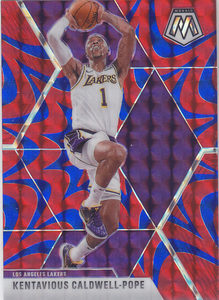 NBA Star Card 1920MOSAIC Mosaic Mosaic Red and Blue Explosion Refractive Case#48 Pop
