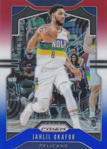 NBA Panini Star Card Prizm1920 Puca Tri Color Refractive Set # 171 Jahir Okafu