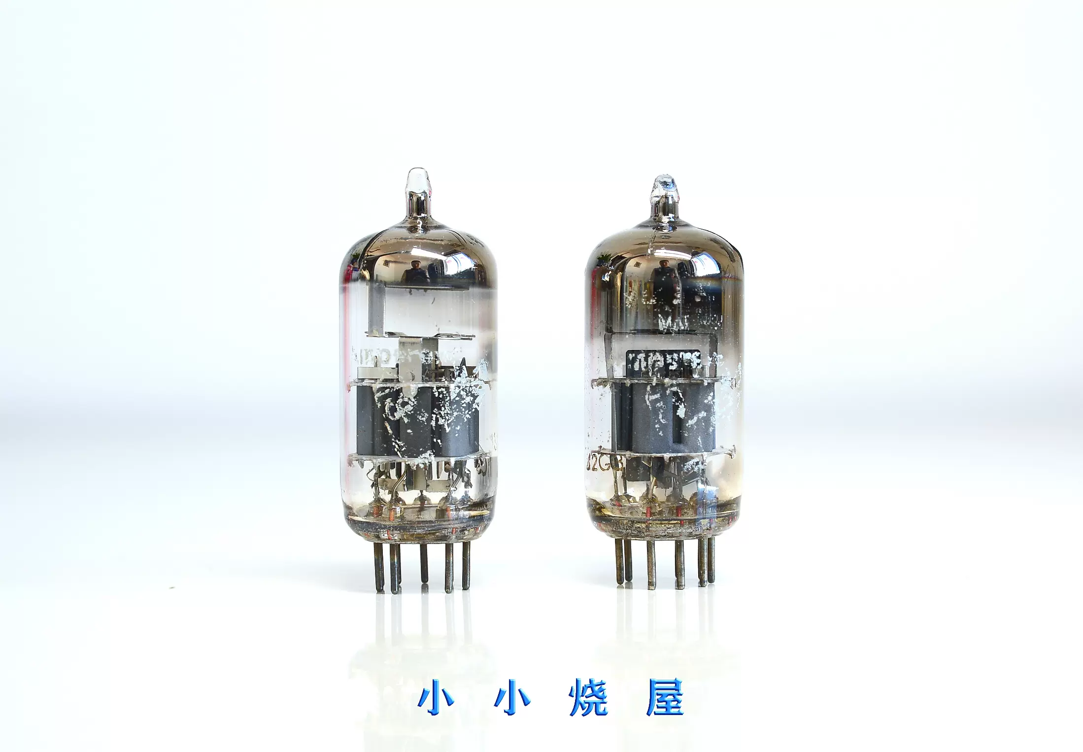 真空管荷蘭古董Amperex 吹喇叭ECC88/6DJ8大圓環早期灰隔板-Taobao
