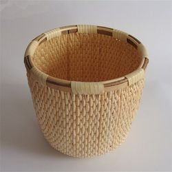 Handmade Wicker Baskets, Rice Baskets, Folk Crafts, Wicker Household Items, Traditional Woven Baskets, Bamboo Baskets, Bamboo Baskets, Rattan Baskets