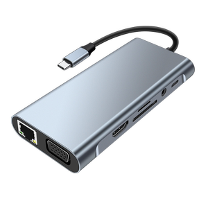 
Docking Dock TypeC Expand HDMI Screen Projection Converter USB Thunderbolt Interface Network Cable Adapter Applicable to Apple, Huawei, Samsung, Lenovo, Xiaomi Laptop, iPad, tablet and mobile phone accessories