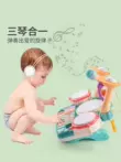 đàn piano đồ chơi Bàn phím điện tử gõ tay cho bé, đồ chơi nhạc cụ trẻ em, nhạc cụ giáo dục trẻ sơ sinh và trẻ nhỏ, trống vỗ tay cho bé trai và bé gái cây đàn đồ chơi Đồ chơi nhạc cụ cho trẻ em