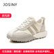 ZhuoShini 2025 summer new Korean style thick-soled shoes non-slip travel sports shoes large-size German training shoes