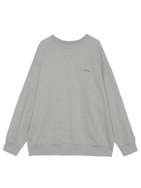 omont egg tart home round neck gray sweatshirt for women spring and ...
