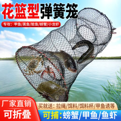 Turtle Cage, Snakehead Fish Cage, Crab Trap, Fishing Net, Foldable Fishing Basket, Fish Trap, Only In, No Out, Fishing Tool