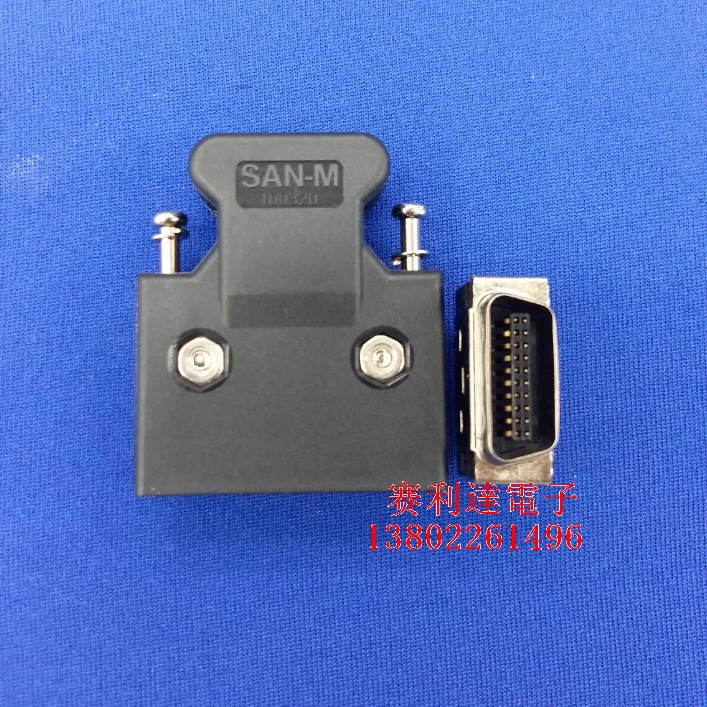 SAN-M SCSI-20PIN 100320 20P 伺服器连接器螺钉固定-Taobao