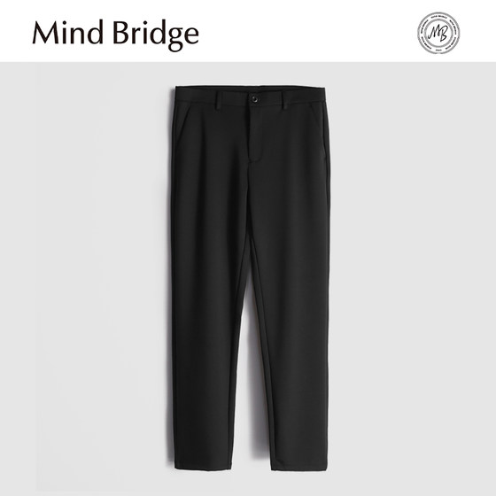 
MindBridge [will be discontinued] Lyocell Tencel windproof warm straight business casual pants winter MA9M