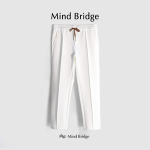
MindBridge [Ice Cream II] Simple Sports Loose Straight High Elastic Casual Sweatpants M4368