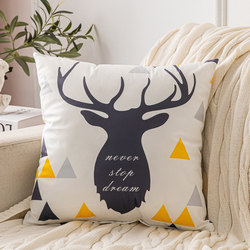 【Double-Sided Style】Geometric Pattern Throw Pillow for Sofa, Living Room, Car Nap Pillow, Bed Cushion for Girls to Sleep on