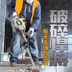 U.S. Reia 95 Electric Pickaxe Industrial Grade High Power Hammer Single Use 65 Dismantling Concrete Large Professional Heavy Engineering